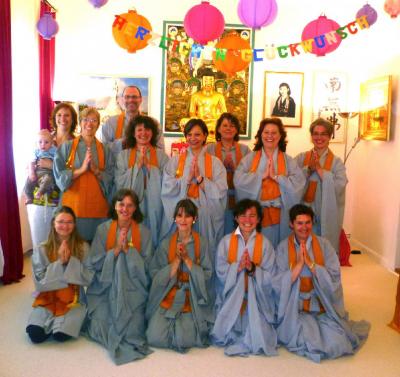 Die Gemeinschaft des Hannover Yun Hwa-Meditationszentrum. Foto: Hannover Yun Hwa-Meditationszentrum